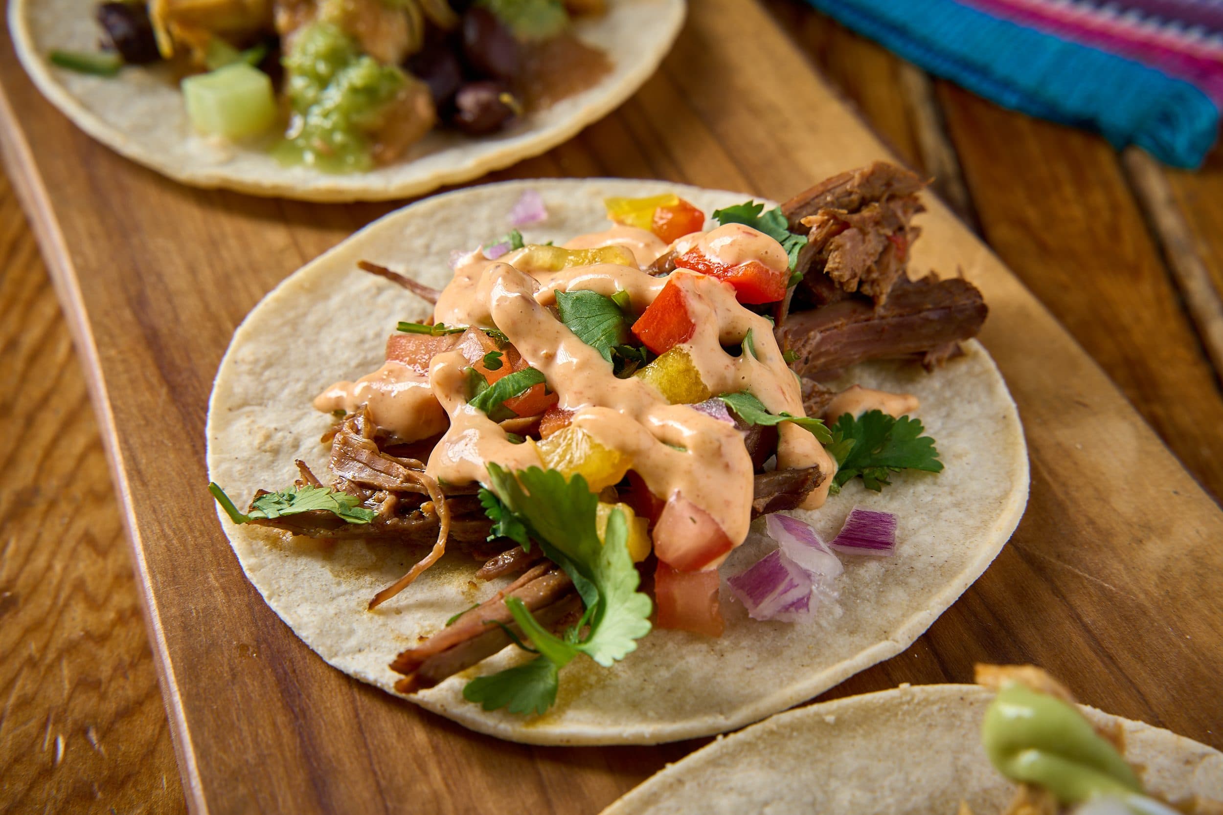 Nachos tout garnis Los TNT Tacos
